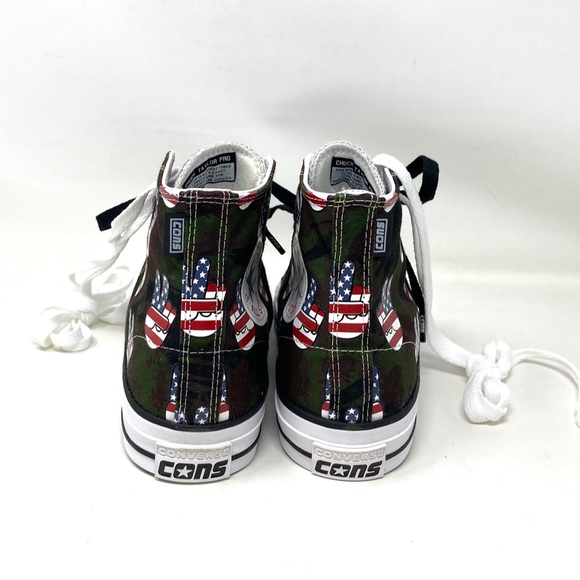 Converse Ctas Pro All Star High Top Green Men’s Canvas Sneakers Size A02413C - Picture 5 of 9